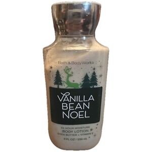 Bath & Body Works Vanilla Bean Noel Body Lotion 8 oz Shea Butter Vitamin E NEW